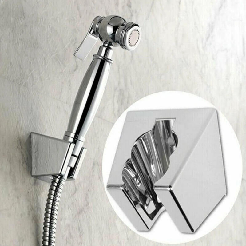 Description Picture 2 of itemBracket Shower Head Holder Shower Seat 4.8*4.8*3cm ABS Lightweight Replacement Robust Wall Mount Adjustable Base