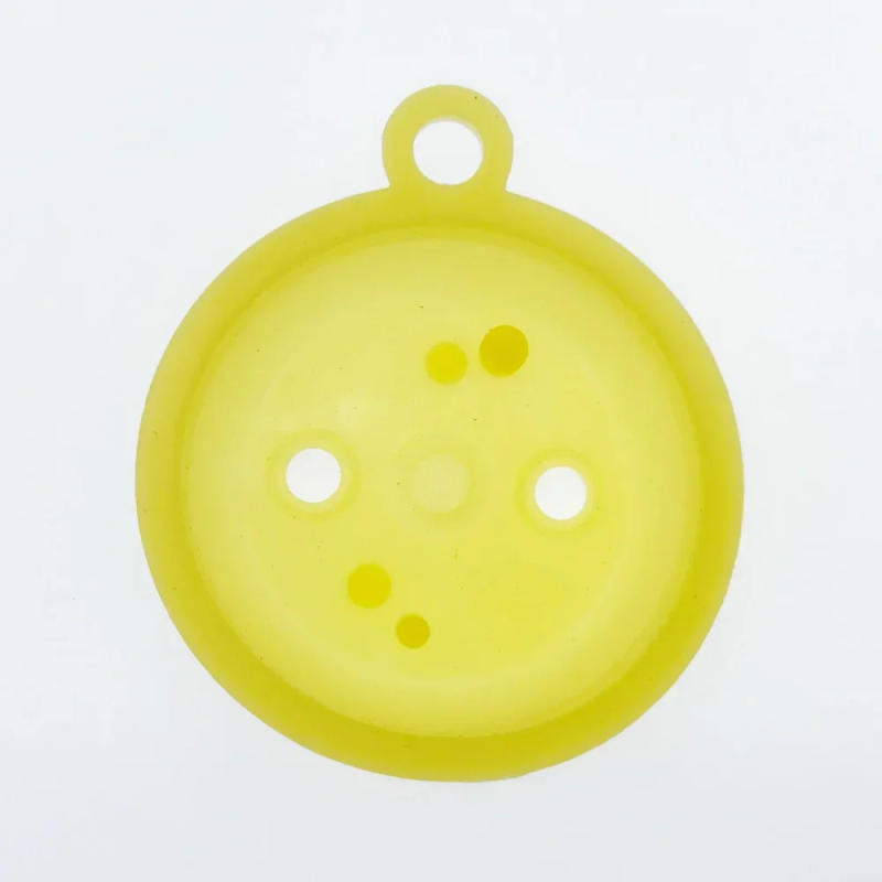 Description Picture 2 of item100  PCS OD 50mm Yellow silicone water heater diaphragm with parallel holes For Bosch Water Heater Type  A