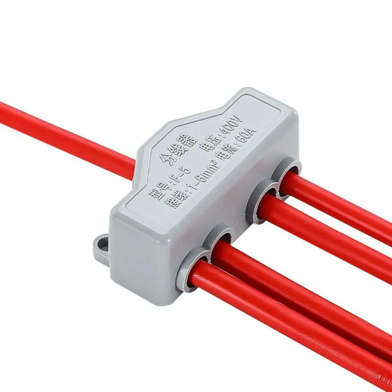 Description Picture 3 of itemWire Connector High Power Splitter Quick Electrical Cable Terminal Blocks Junction Box Connectors Large Current Conductor Brass