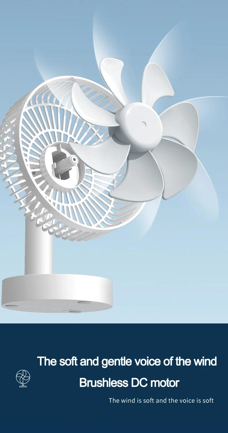 Description Picture 4 of itemSmall fan plug-in small electric fan USB student dormitory mini mute desktop desktop portable super wind super mute