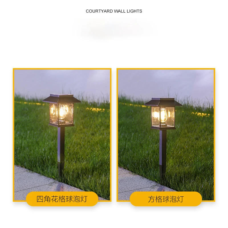 Description Picture 2 of itemSuper Bright Solar Lawn Light Waterproof Solar Light Courtyard Indoor Outdoor Villa Landscape Light Flower Garden Plug-in Light