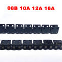 1.5M Straight Plate Conveyor Chain Machine Drive Roller Transmission Chain With Single Double Holes Attachment 08B 10A12A16A