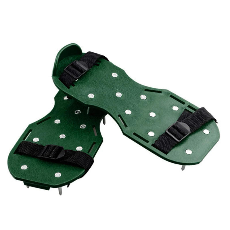 Description Picture 6 of itemGarden Nail Shoes Grass Loose Soil Tool 5cm Long Nail Lawn Aerator Grass Spikes Shoes Self-Leveling Epoxy Yard Grass Cultivator