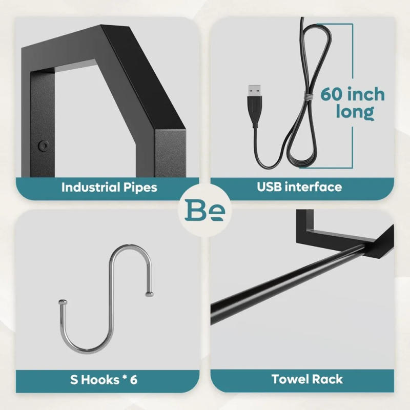 Description Picture 6 of itemShower Shelf Bathroom Furniture Storage Shelves Things for the Bathroom Household Items Wall Supplies Equipment Hardware Fixture