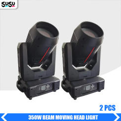 No Tax 2Pcs 17R 350W Sharpy Beam Moving Head Light Lyre Spot Fixtures For Stage DJ Night Club Wedding Birthday Movie Lights