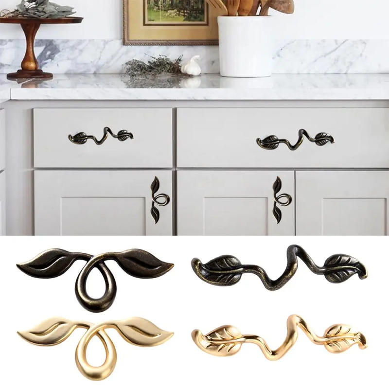 Description Picture 2 of itemKitchen Antique Bronze Cabinet Furniture Hardware Zinc Alloy Dresser Knobs Drawer Pulls Wardrobe Door Handle