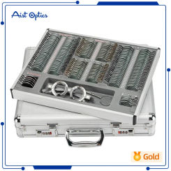 WZ-YG5 158 Metal Trial Lens Box China Ophthalmic Instruments Optical Tool Set Case Optometry Optometry Metal Rim Aluminium