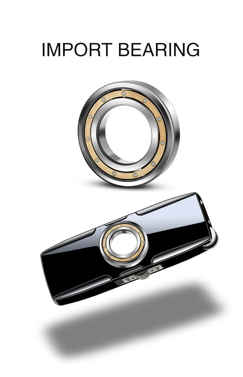 Description Picture 4 of itemMetal Fidget Spinner Cool Lighter Windproof Blue Flame Nozzles Turbo Torch Jet Lighter Gas Butane Cigar Cigarette Spray Gun 2021