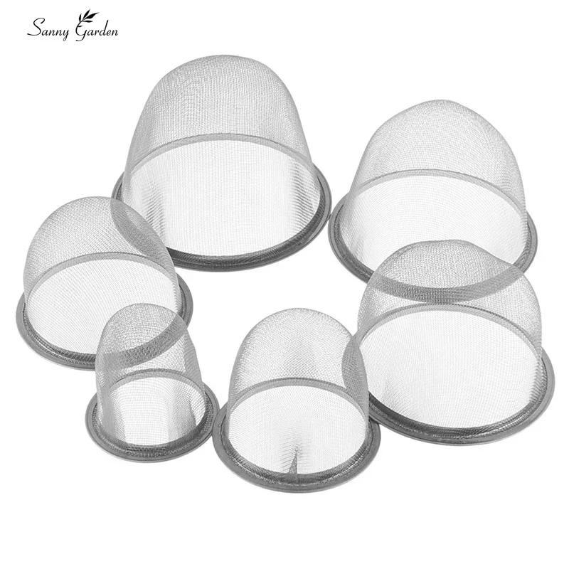 Description Picture 4 of itemDiameter 5-9.5CM Reusable Stainless Steel Mesh Tea Infuser Strainer Teapot Tea Leaf Spice Filter Drinkware Kitchen Accessories