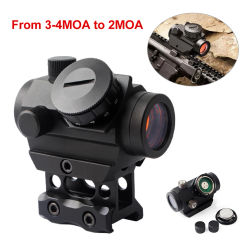 Red Dot Sight  for Binoculars With 2 MOA And 9 Brightness Settings Shockproof Coated Lens Reflex Sight Optical Instruments 1 Set