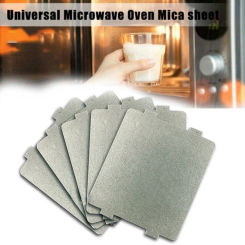 5pcs Universal Microwave Oven Mica Sheet Wave Guide Waveguide Cover Sheet Plates For  Electric Hair-dryer Toaster Warmer