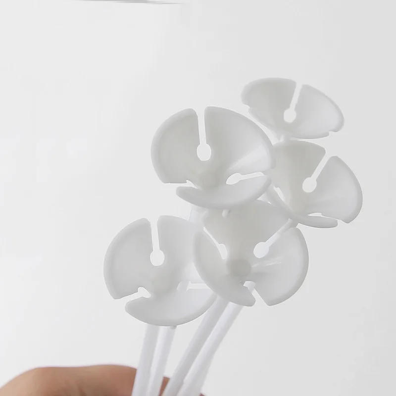 Description Picture 4 of item20/40/60pcs 30cm Clear Latex Balloon Stick with Cups Plastic Balloons Holder Stick for Wedding Birthday Decor Ballon Accessories