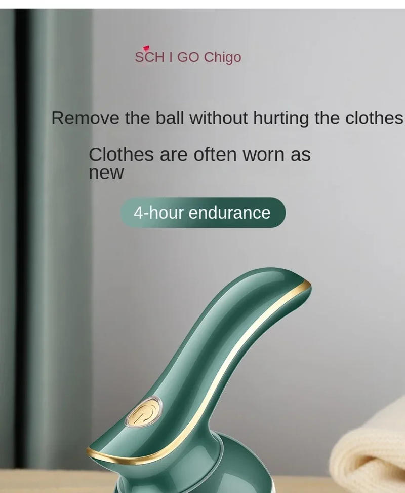 Description Picture 2 of item5V/220V Lint Remover with Extra Large Shaving Head, Cordless Clothes Shaver for Home Use, Rechargeable and Portable