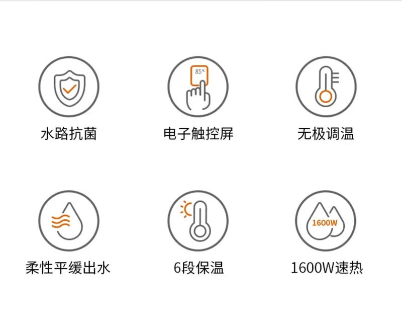 Description Picture 3 of itemJoyoung Nine Constant Temperature Hot Water Bottle Electric Hot Water Bottle Intelligent Automatic Kettle Water Dispenser 220V