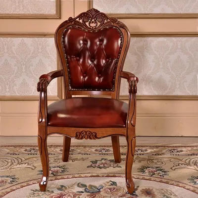 Description Picture 3 of itemModern Wood Dining Chairs Luxury Beautiful Office Vintage Dining Chairs European Trendy Sedie Sala Da Pranzo Kitchen Furniture