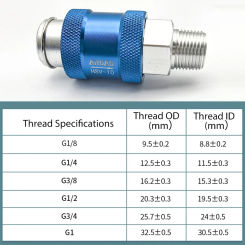 HSV-06 HSV-08 HSV-10 HSV-15 Pneumatic Hand Slide Valve Flow Control Manual Switch G1/8 1/4 3/8 1/2 BSPT Thread