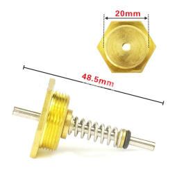 10 Pcs Length 48mm OD 20mm Gas Boiler Water Valve Thimble For LPG Water Heater Linkage Valve