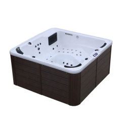 2200X2200X1080mm 4 People Swimming Pool Whirlpool Bathtub Acrylic Hydromassage Surfing Multi-people SPA NS2017