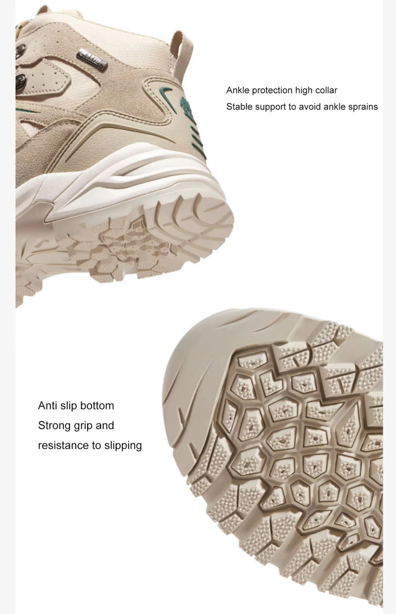 Description Picture 6 of itemGOLDEN CAMEL Hiking Shoes Women and Men Waterproof Winter Hiking Boots High-top Trekking Shoes for Men 2023 Autumn New Non-slip