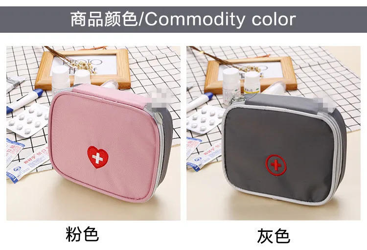 Description Picture 5 of itemMini Household First Aid Kit Bag Travel Portable Medicine Package Emergency Kit Bags Medicine Storage Bag Travel Organizer