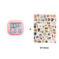 Timers pink set2pcs