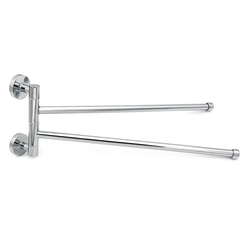 Description Picture 5 of itemStainless Steel Wall Mount Swing Out Towel Bar 2/3/4 Bars Folding Arm Swivel Hanger Towel Rack Holder Organizer