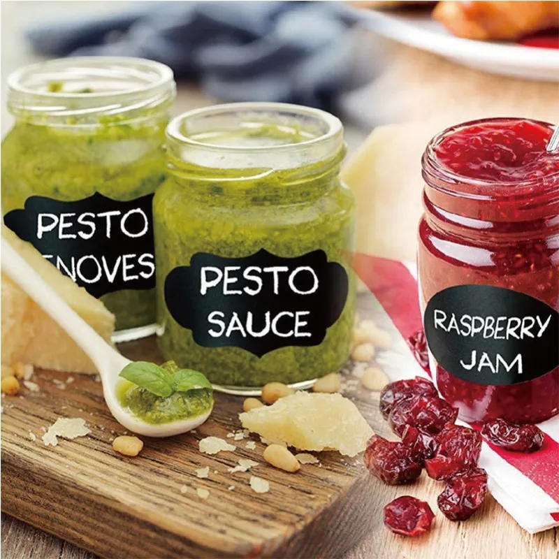 Description Picture 4 of itemKitchen Jars Stickers Adhesive Labels For Jars Spice Bottles Erasable labels Home Jars Bottles Tags Kitchen Organizer Sticker