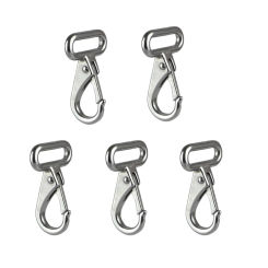 Lobster Claw Clasp Hook Metal Clasps Lanyard Hook with Keys Rings Hooks for Keychains Lanyard