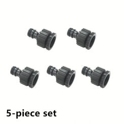 5PCS Faucet Plastic Hose Connector 1/2" To 3/4'' Garden Hose Quick Adapter fittings Gardening Car Washing Watering Tool