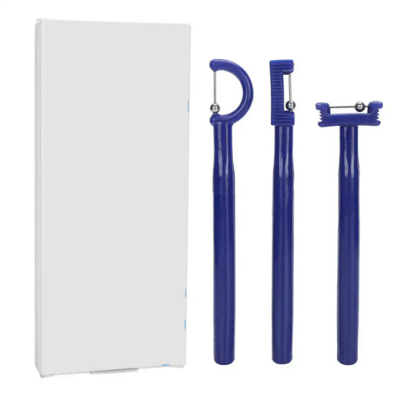 Description Picture 2 of item3pcs Oral Tongue Tip Exercise Tool Oral Lateralization Lifting Oral Muscle Training Massager Brush Care Oral Perceiving Training