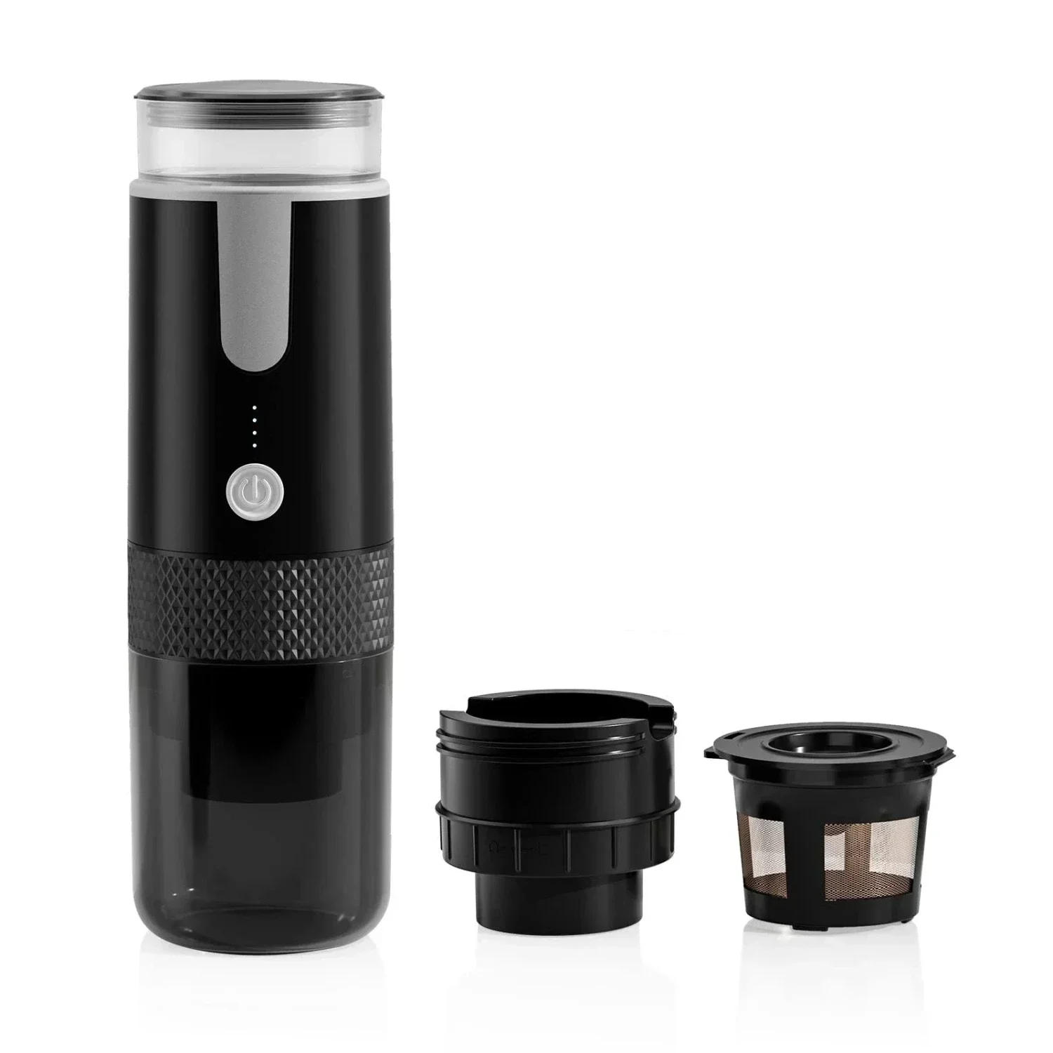 Description Picture 6 of itemNEW Portable Mini Coffee Maker New Compact Espresso Machine for Ground Coffee and Capsules - Convenient and Travel Friend