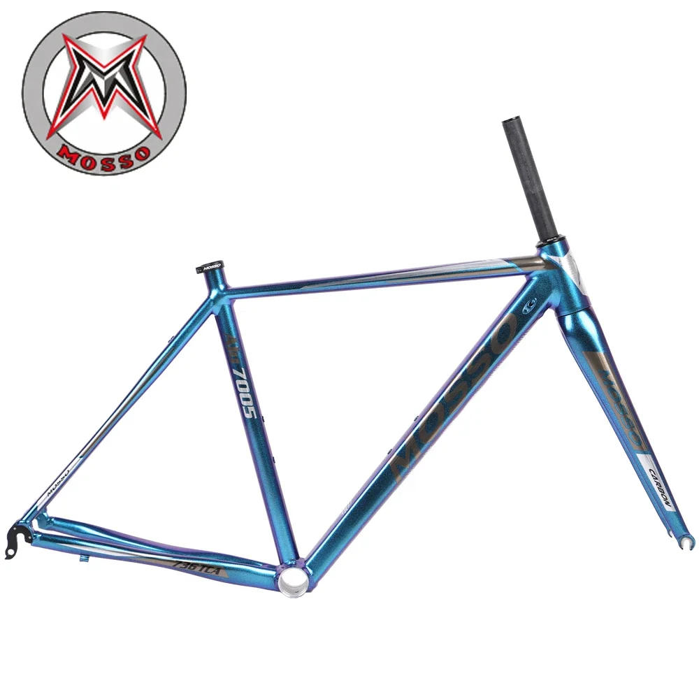 Description Picture 5 of itemMOSSO 736TCA Aluminum Alloy Road Bike Frame With Full Carbon Front Fork Ultra-light Frameset dpd xdb