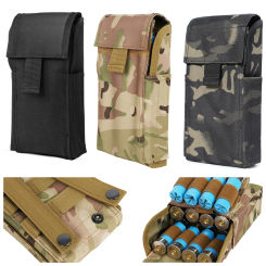 Tactical 25 Round 12 Gauge Magazine Pouch Ammo Shell Pouch Waist Airsoft Gun Bullet Holder Rifle Cartridge Hunting Accessories