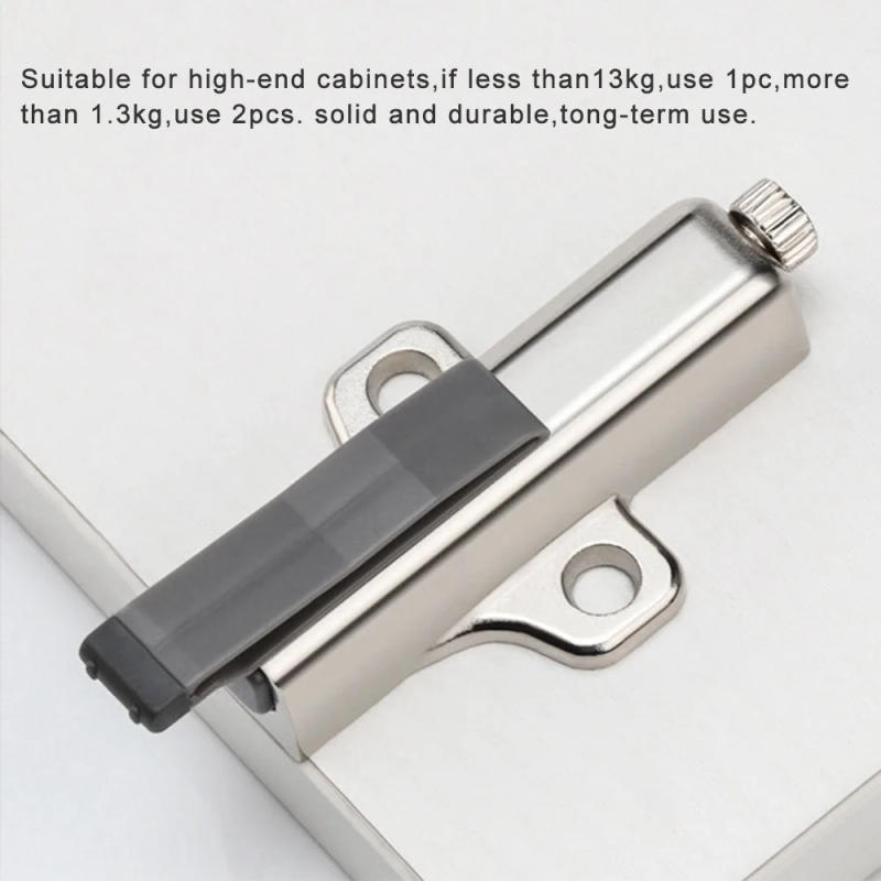 Description Picture 6 of itemZinc Alloy Universal Door Damper Buffer Hardware Kitchen Cabinet Mute Door Bumper Cabinet Door Closing Shock Absorber Silencer