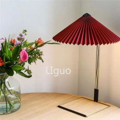 Hay Matin Table Lamp Danish Design Colorful origami lampshade Decoration Study Bedroom Bedside living room side lamp