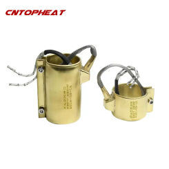 ID35mm Brass Band Heater 220V Injection Molding Machine Electric Barrel Nozzle Band for Extruder