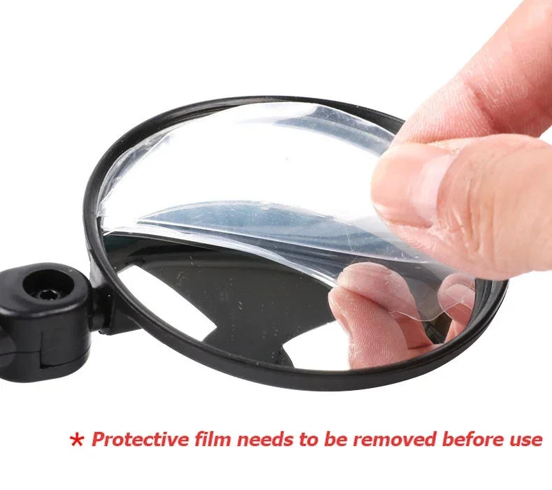 Description Picture 3 of item1/2PC Bike Mirror 360 Degree Adjustable Rotatable Handlebar Mirror Wide Bycicle Accessories Cycling Rear View Mirror Accesorios