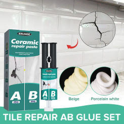 New Firm Repair Tools Tile Repair AB Glue Set for Repairing Cracks Dents Tile Repair Paste Ceramic Repair Paste