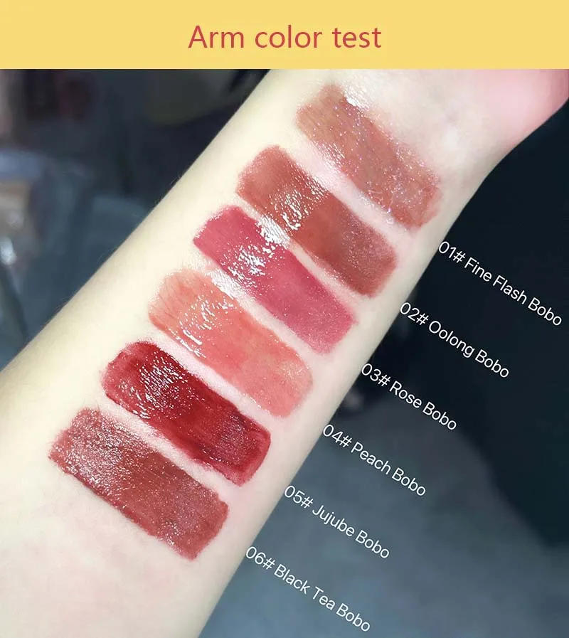Description Picture 3 of itemMirror Water Liquid Lipstick Crystal Jelly Lip Gloss Moisturizing Sexy Lip Plumper Lip Tint Makeup Long Lasting Korean Cosmetics