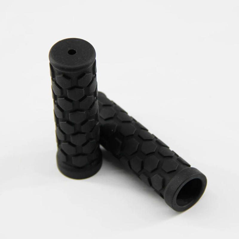 Description Picture 5 of item2pcs Bicycle Handle Handlebar 22mm Anti-Slip Shock Absorption Rubber Bike Grip Haddle Bars Black Comfortable Cycling Accessories