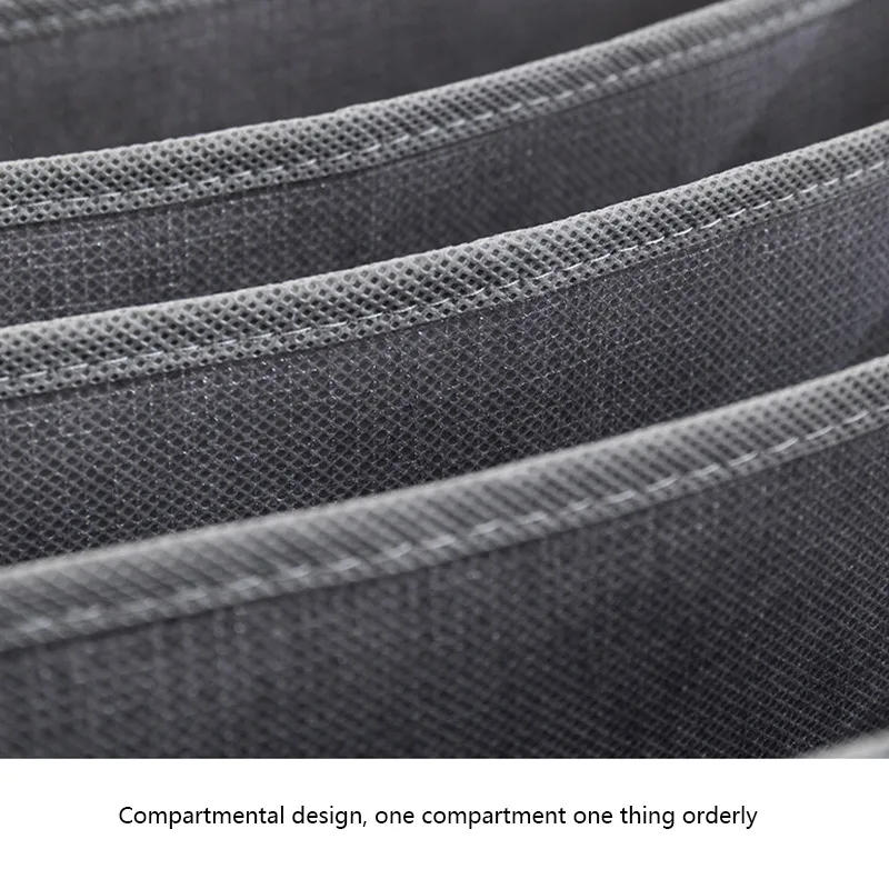 Description Picture 6 of itemClothes Organizer Trousers Clothes Jeans Storage Box Underwear Socks Cultural Relic Home Wardrobe Drawer Partitioned Storage Box