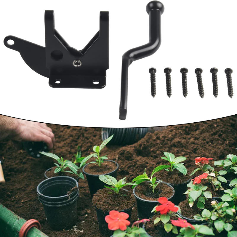 Description Picture 2 of itemAuto Gate Latch Self-Locking Gate Gravity Latch Heavy Duty Door Bolt-Lock Hasp Latch Garden Metal Wooden Fence Pasture Farm