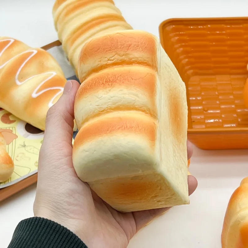 Description Picture 3 of itemArtificial Food Simulation Fake Cake Bread Model French Baguette Toast Croissant Table Home Decor Photography Props Kitchen Toy