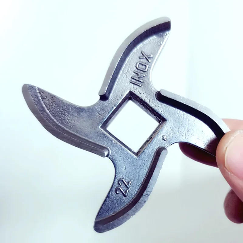 Description Picture 2 of item22# 3CR13 stainless steel meat grinder knife