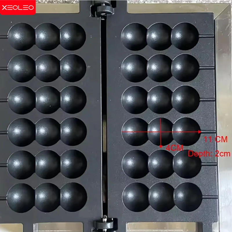 Description Picture 5 of itemXEOLEO Skewers Waffle Maker Mold Candied Haws Waffle Machine Mold