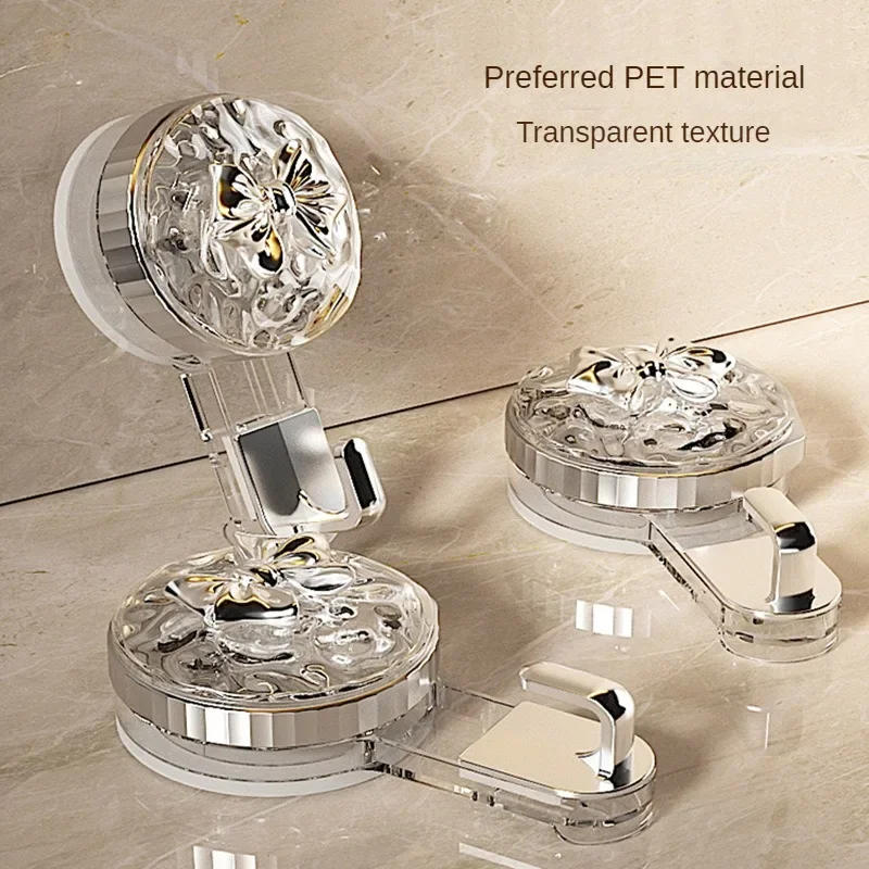 Description Picture 4 of itemStrong Suction Cup Hooks Household Storage Multifunctional Wall Hanging Keys Clothes Hooks Bathroom Accessories Kitchen Tools