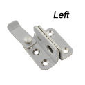 Stainless Steel Left and Right Door Buckle Door Bolt Thickened Burglar-proof Door Iron Door Latch Window Hasp Latch Fittings