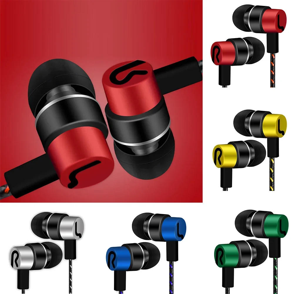 Description Picture 2 of itemUniversal Wired Earphone Noise Reduction In-Ear Stereo Earphones Noodles Style Sport Headset For Samsung Huawei Headphones