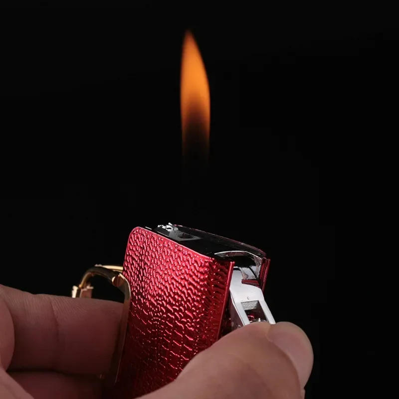 Description Picture 2 of itemMini Fashion Women's Bag Inflatable Lighter Novel Open Flame Butane Metal Gas Lighter Women's Gift Cigarette Accessories