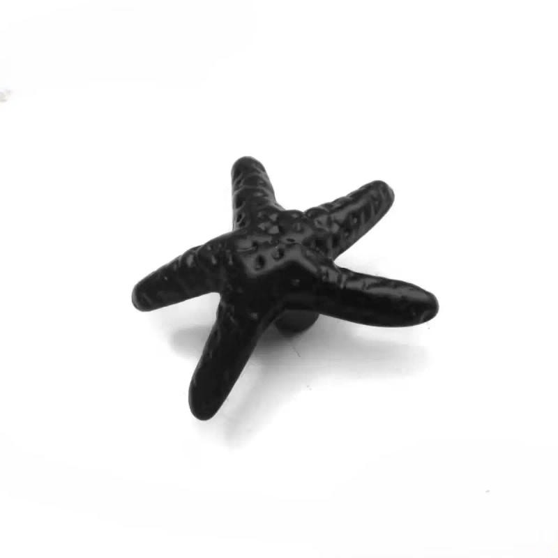 Description Picture 3 of itemAluminium Starfish Kids Drawer Knobs cabinet knob decorative hardware Door Handle 4Pcs/set